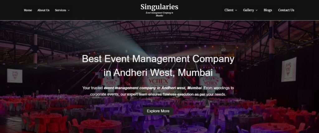 Singularies - Wedding Planning Company